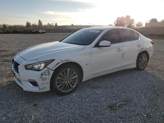 JN1CV7AP0JM400141 - 2018 INFINITI Q50 PURE WHITE photo 1