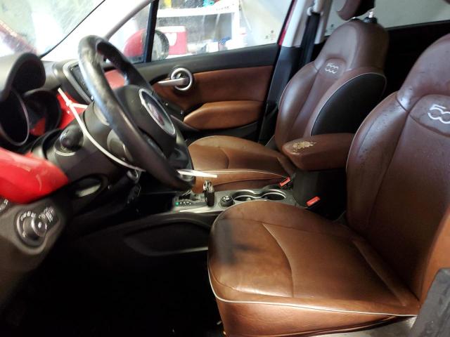 ZFBCFXDT7GP516000 - 2016 FIAT 500X LOUNGE BURGUNDY photo 7