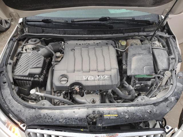 1G4GE5GD9BF185053 - 2011 BUICK LACROSSE CXS WHITE photo 11