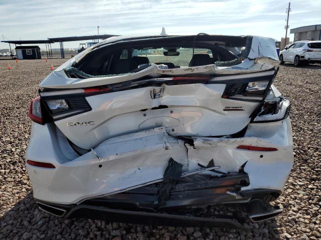 19XFL1H85NE003475 - 2022 HONDA CIVIC SPORT TOURING 白色 照片 6