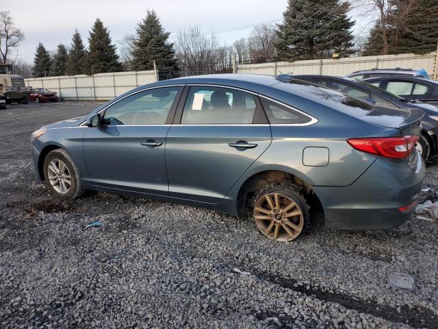 5NPE24AF4GH263583 - 2016 HYUNDAI SONATA SE BLUE photo 2