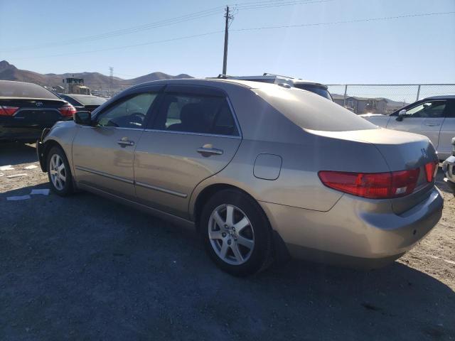 1HGCM66555A057790 - 2005 HONDA ACCORD EX TAN photo 2