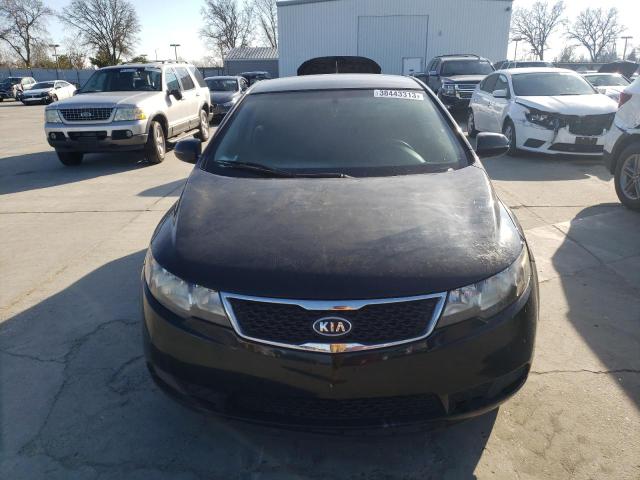 KNAFU4A27D5699722 - 2013 KIA FORTE EX BLACK photo 5