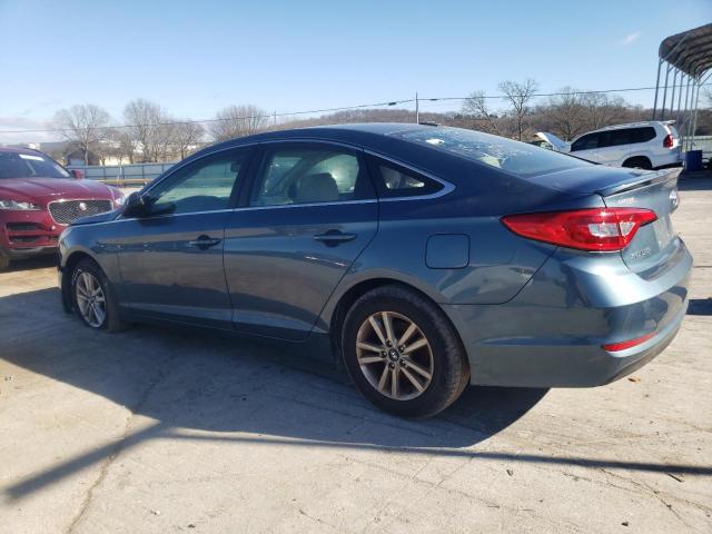 5NPE24AFXGH273292 - 2016 HYUNDAI SONATA SE TURQUOISE photo 2