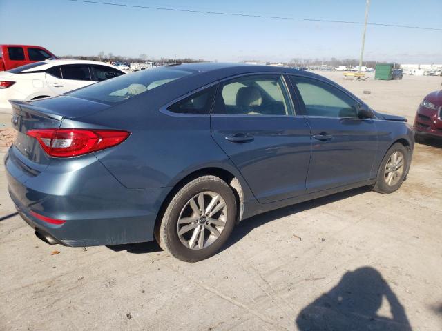 5NPE24AFXGH273292 - 2016 HYUNDAI SONATA SE TURQUOISE photo 3