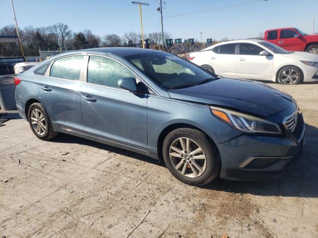 5NPE24AFXGH273292 - 2016 HYUNDAI SONATA SE TURQUOISE photo 4