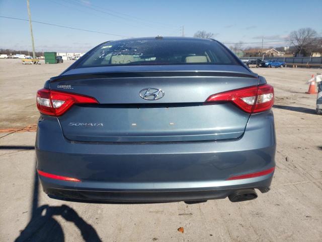 5NPE24AFXGH273292 - 2016 HYUNDAI SONATA SE TURQUOISE photo 6