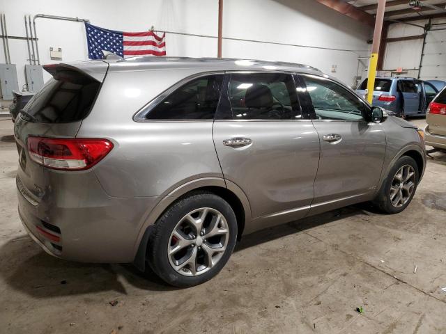 5XYPKDA54GG174538 - 2016 KIA SORENTO SX SILVER photo 3