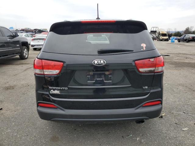 5XYPGDA50HG204217 - 2017 KIA SORENTO LX BLACK photo 6