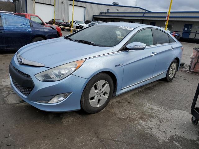 KMHEC4A45CA024262 - 2012 HYUNDAI SONATA HYBRID BLUE photo 1