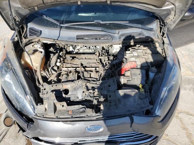 3FADP4BJ8HM139348 - 2017 FORD FIESTA SE GRAY photo 11