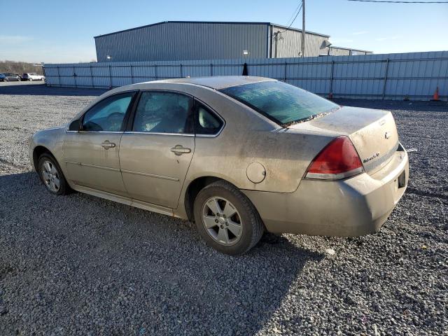 2G1WB5EN1A1229906 - 2010 CHEVROLET IMPALA LT TAN photo 2