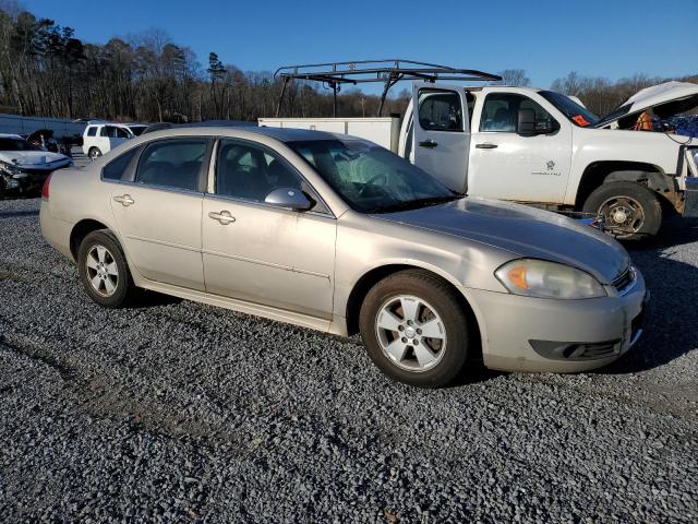 2G1WB5EN1A1229906 - 2010 CHEVROLET IMPALA LT TAN photo 4