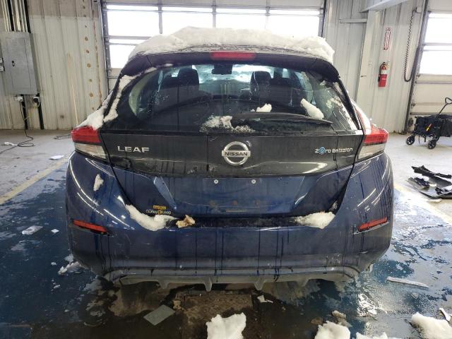 1N4AZ1CP3JC303367 - 2018 NISSAN LEAF S BLUE photo 6