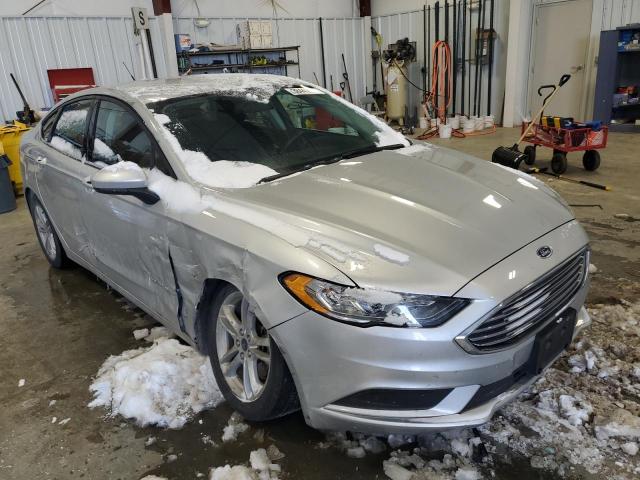 3FA6P0LU6JR152439 - 2018 FORD FUSION SE HYBRID SILVER photo 4