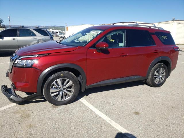 5N1DR3CA9NC272903 - 2022 NISSAN PATHFINDER SL RED photo 1