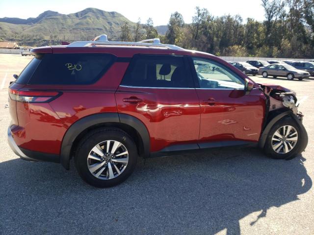 5N1DR3CA9NC272903 - 2022 NISSAN PATHFINDER SL RED photo 3