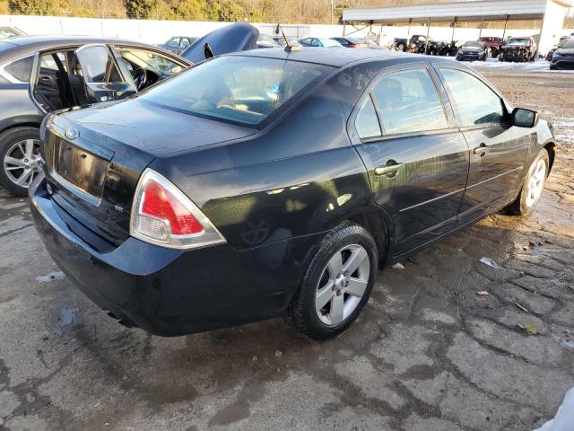 3FAHP07Z49R219209 - 2009 FORD FUSION SE BLACK photo 3