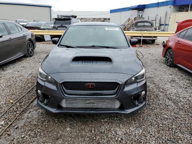 JF1VA1E68G9827925 - 2016 SUBARU WRX PREMIUM GRAY photo 5