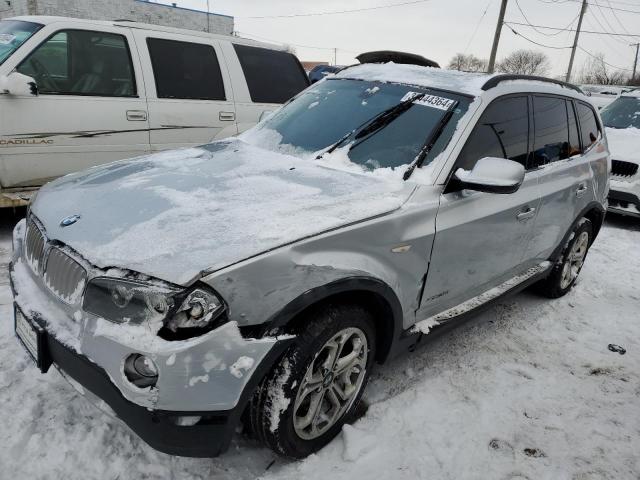 WBXPC9C49AWJ37271 - 2010 BMW X3 XDRIVE30I SILVER photo 1