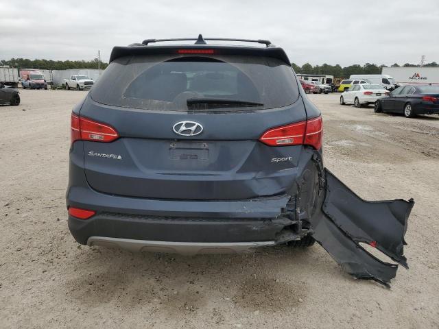 5XYZU3LB8FG288525 - 2015 HYUNDAI SANTA FE S BLUE photo 6