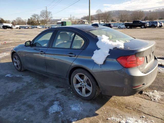 WBA3B1G55ENS79001 - 2014 BMW 320 I GRAY photo 2