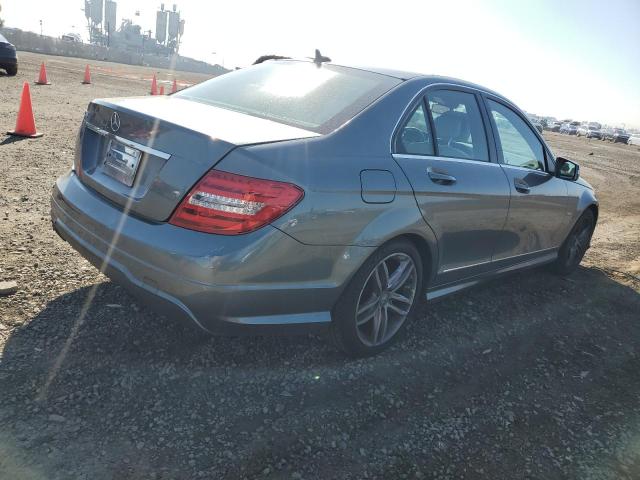 WDDGF4HB3CR234553 - 2012 MERCEDES-BENZ C 250 GRAY photo 3