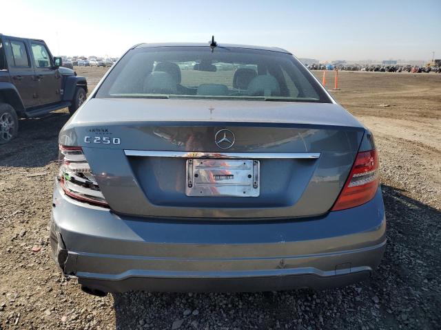 WDDGF4HB3CR234553 - 2012 MERCEDES-BENZ C 250 GRAY photo 6