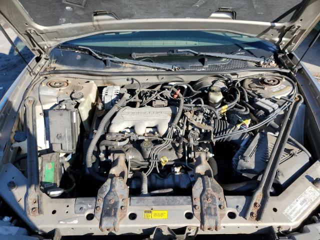 2G4WS52M1X1578376 - 1999 BUICK CENTURY CUSTOM GRAY photo 11