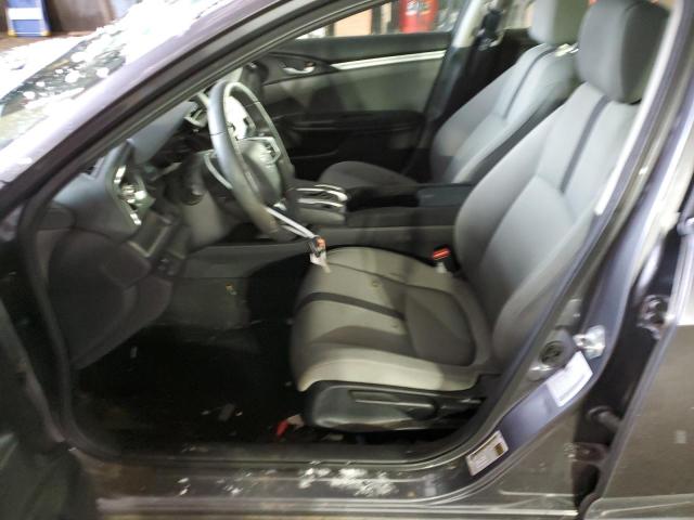 2HGFC2F69KH602713 - 2019 HONDA CIVIC LX GRAY photo 7