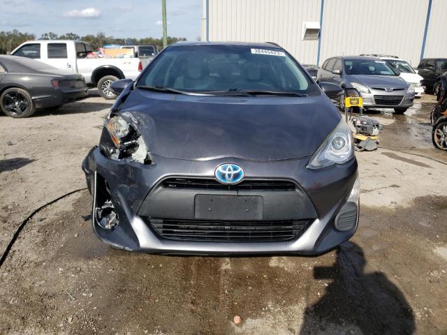 JTDKDTB35G1126199 - 2016 TOYOTA PRIUS C CHARCOAL photo 5