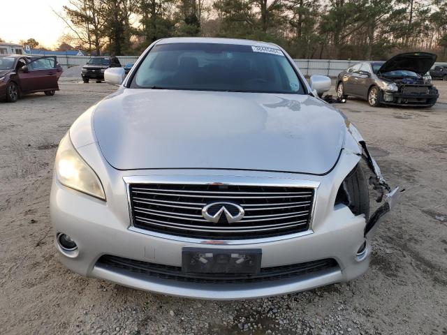 JN1BY1AP6DM513435 - 2013 INFINITI M37 SILVER photo 5