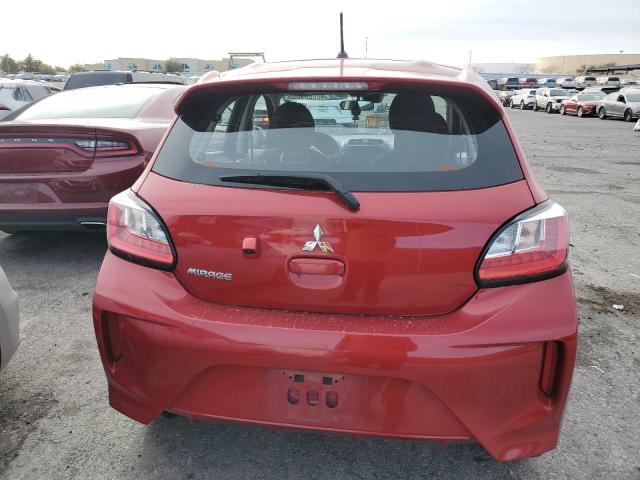 ML32AUHJ4MH005965 - 2021 MITSUBISHI MIRAGE ES RED photo 6