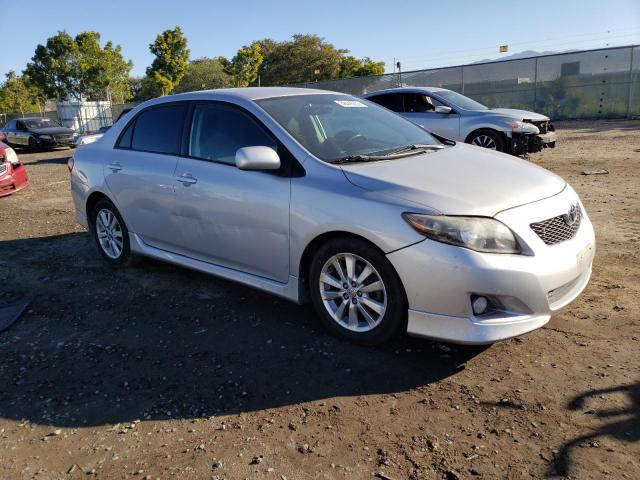 2T1BU4EE4AC483587 - 2010 TOYOTA COROLLA BASE SILVER photo 4