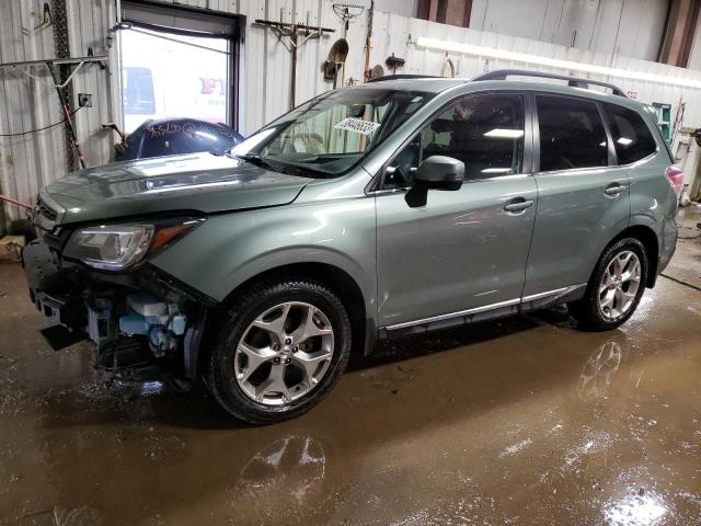 JF2SJAWC8HH547450 - 2017 SUBARU FORESTER 2.5I TOURING GREEN photo 1