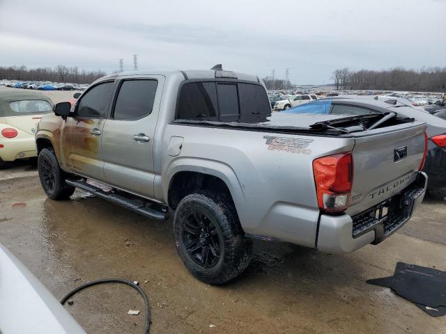5TFAX5GN7KX141768 - 2019 TOYOTA TACOMA DOUBLE CAB 银色 照片 2