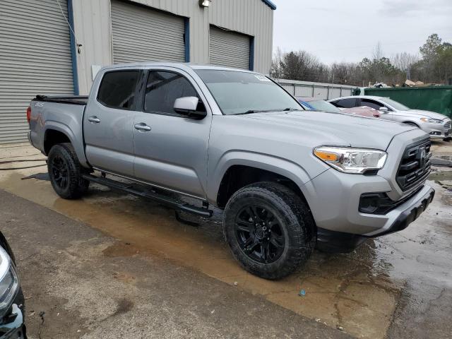 5TFAX5GN7KX141768 - 2019 TOYOTA TACOMA DOUBLE CAB 银色 照片 4
