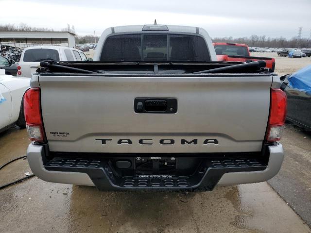 5TFAX5GN7KX141768 - 2019 TOYOTA TACOMA DOUBLE CAB 银色 照片 6