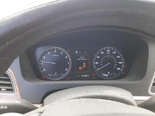 5NPE34AF5FH014737 - 2015 HYUNDAI SONATA SPORT Weiß Foto 9