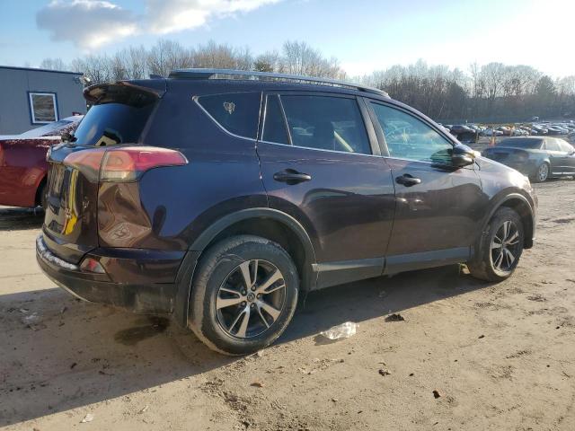 2T3RFREV6JW793753 - 2018 TOYOTA RAV4 ADVENTURE PURPLE photo 3