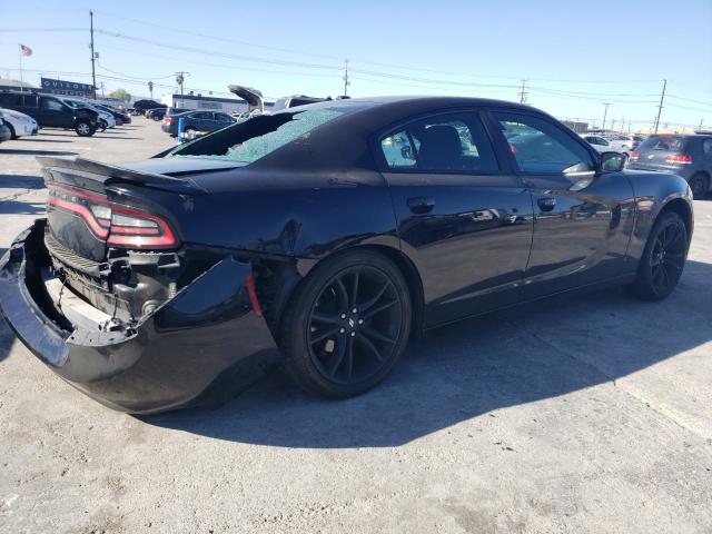 2C3CDXBG7JH143999 - 2018 DODGE CHARGER SXT BLACK photo 3