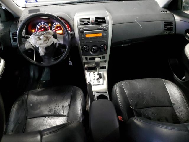 1NXBU4EE8AZ171979 - 2010 TOYOTA COROLLA BASE SILVER photo 8