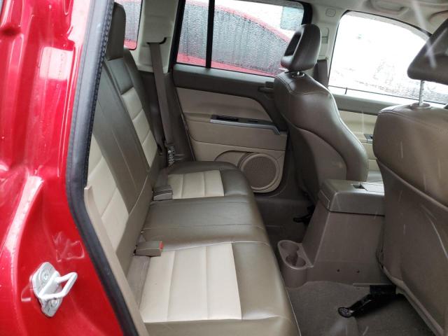 1J8FF57W07D144496 - 2007 JEEP COMPASS LIMITED RED photo 10