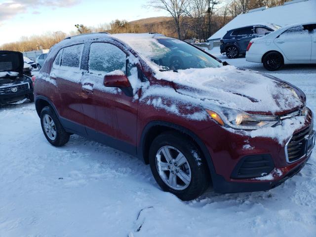 KL7CJPSM9NB556478 - 2022 CHEVROLET TRAX 1LT BURGUNDY photo 4