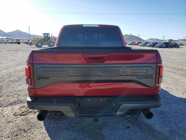 1FTFW1RG4JFC45204 - 2018 FORD F150 RAPTOR RED photo 6