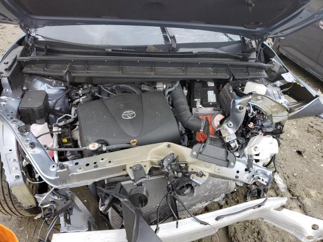 5TDGZRBH2MS131252 - 2021 TOYOTA HIGHLANDER XLE BLUE photo 12