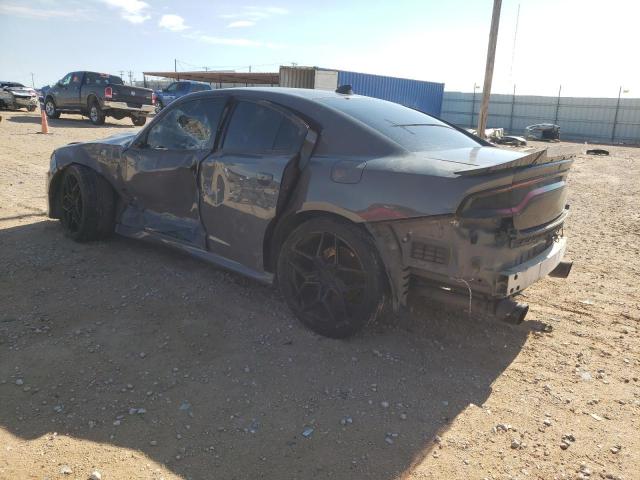 2C3CDXGJ6JH254256 - 2018 DODGE CHARGER R/T 392 GRAY photo 2