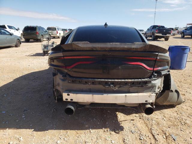 2C3CDXGJ6JH254256 - 2018 DODGE CHARGER R/T 392 GRAY photo 6