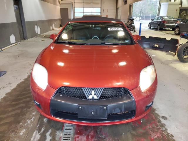 4A37L5EF6BE001186 - 2011 MITSUBISHI ECLIPSE SPYDER GS RED photo 5