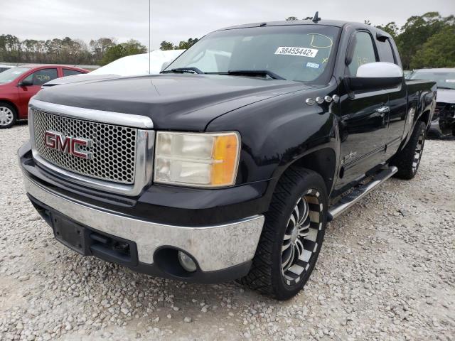 2GTEC19J971641614 - 2007 GMC NEW SIERRA C1500 BLACK photo 2